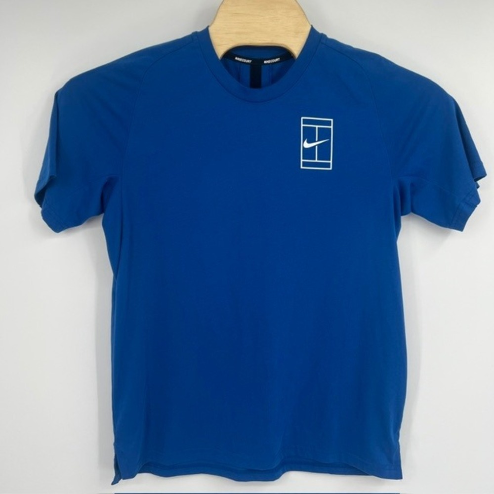 Nike Men's Blue Short-Sleeve Performance T-Shirt
